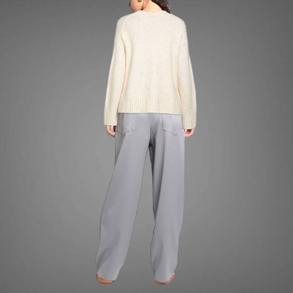 Vince Cream/Ivory Crewneck Sweater | Size L - Picture 5 of 5